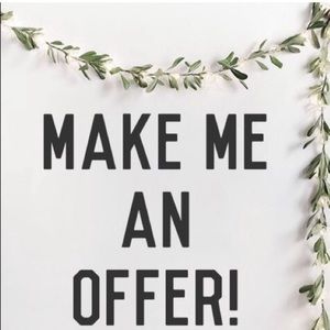 Hello 🤗 Always open to offers